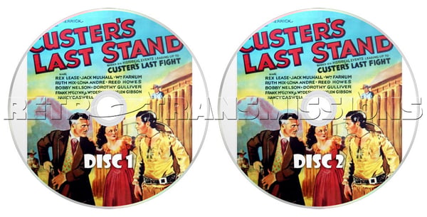 Custer's Last DVD (1936) Klassisk Western
