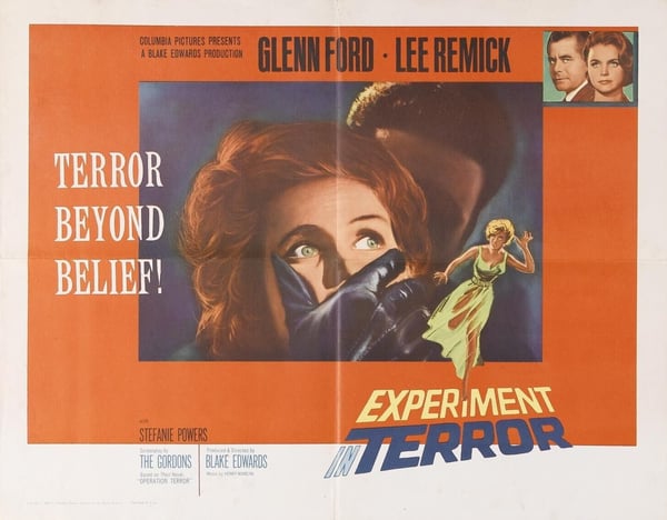 Experiment in Terror DVD (1962) Glenn Ford