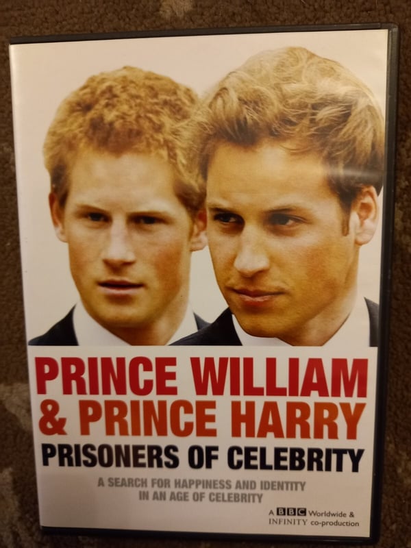 Prins William og Prins Harry: Kjendisfangene (DVD)