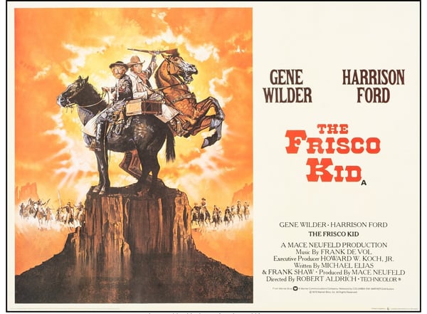 The Frisco Kid - Gene Wilder, Harrison Ford Western DVD (1979)
