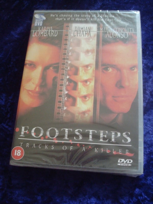 Footsteps: Tracks of a Killer – Thriller DVD