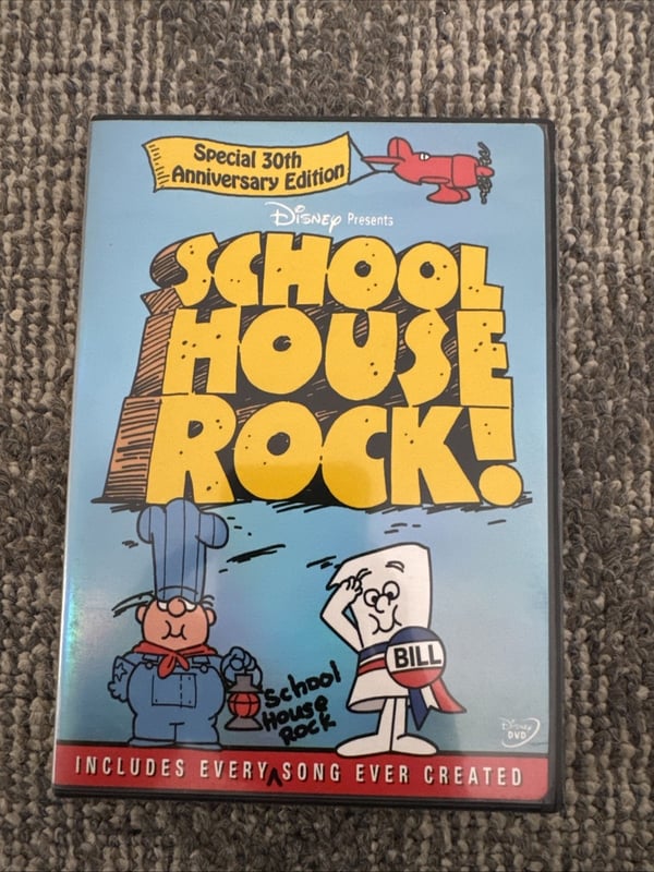 Schoolhouse Rock! 30-årsjubileumsutgave DVD (2002) Schoolhouse Rock! 30-årsjubileumsutgave DVD (2002)