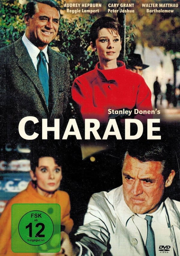 Charade (1963) DVD - Regi Stanley Donen, med Audrey Hepburn