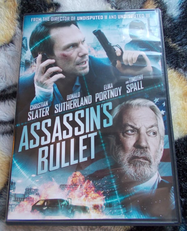 Assassin's Bullet DVD (2013) med Donald Sutherland
