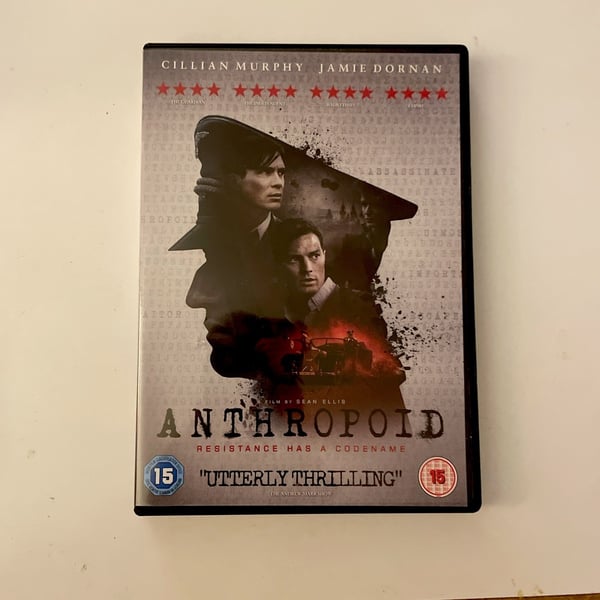 Anthropoid med Cillian Murphy DVD
