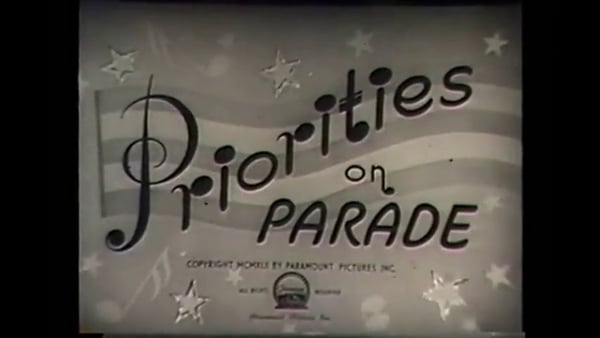 Priorities on Parade (1942) DVD med Ann Miller, Johnny Johnston