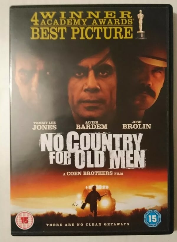 NO COUNTRY FOR OLD MEN (15) DVD