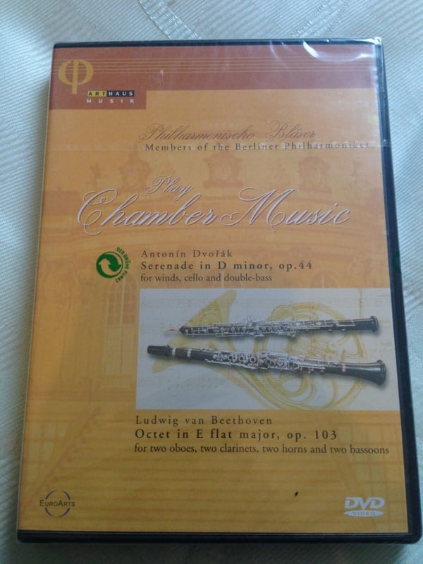 Philharmonische Bläser: Koncert med Dvořák & Beethoven (DVD, 1990)