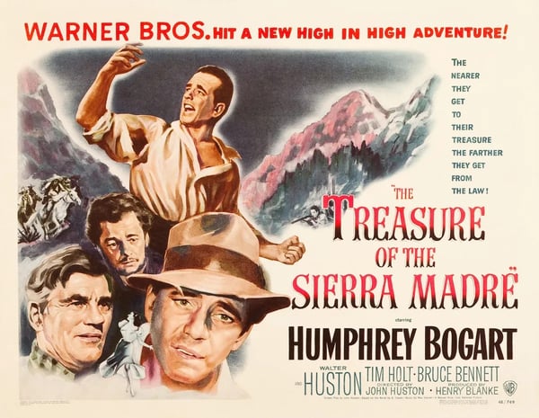 The Treasure of the Sierra Madre - Humphrey Bogart DVD (1948)