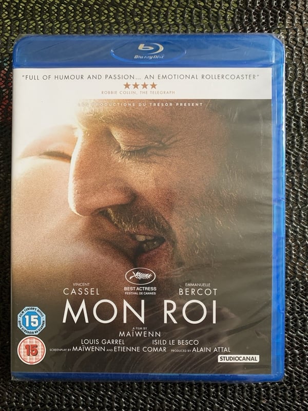 Mon Roi (2016) DVD – Vincent Cassel, Engelsk tekst