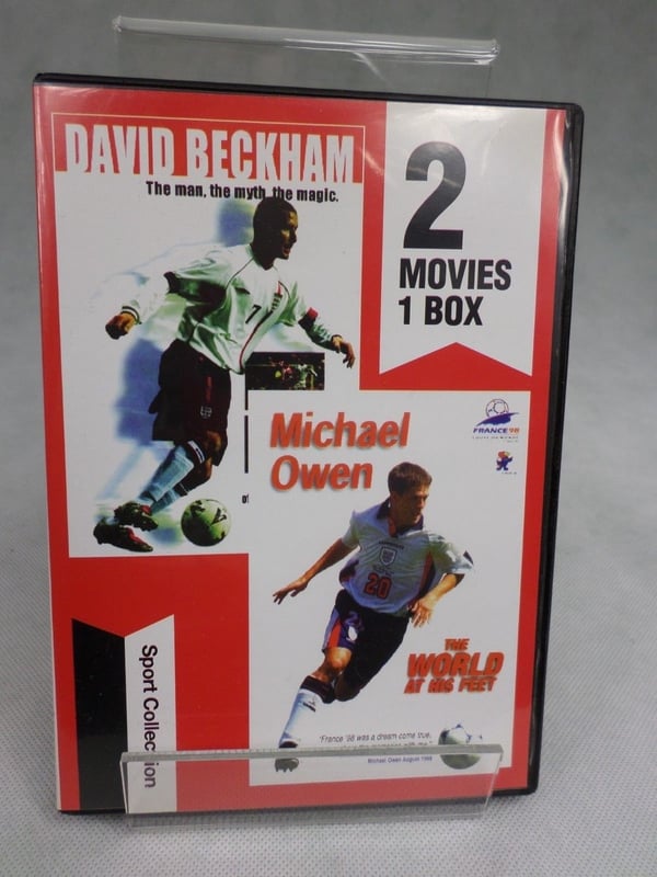 Fotboll Sportkollektion: David Beckham & Michael Owen DVD