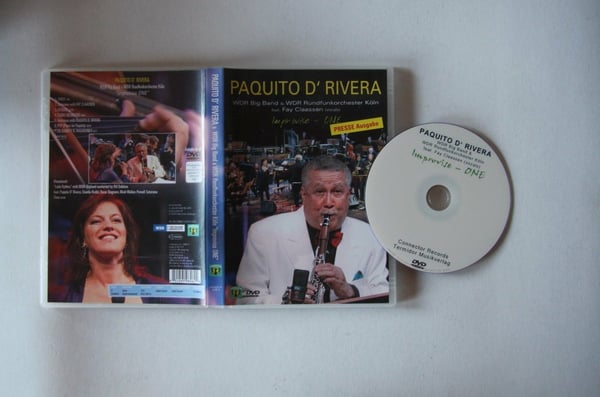 Paquito D'Rivera Improvise – Jazz DVD