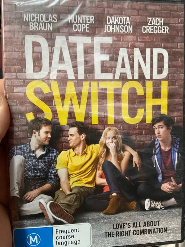 Date And Switch med Dakota Johnson DVD (2014)