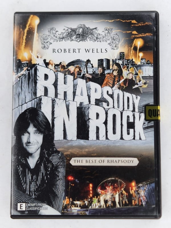 Rhapsody In Rock: The Best Of Rhapsody DVD