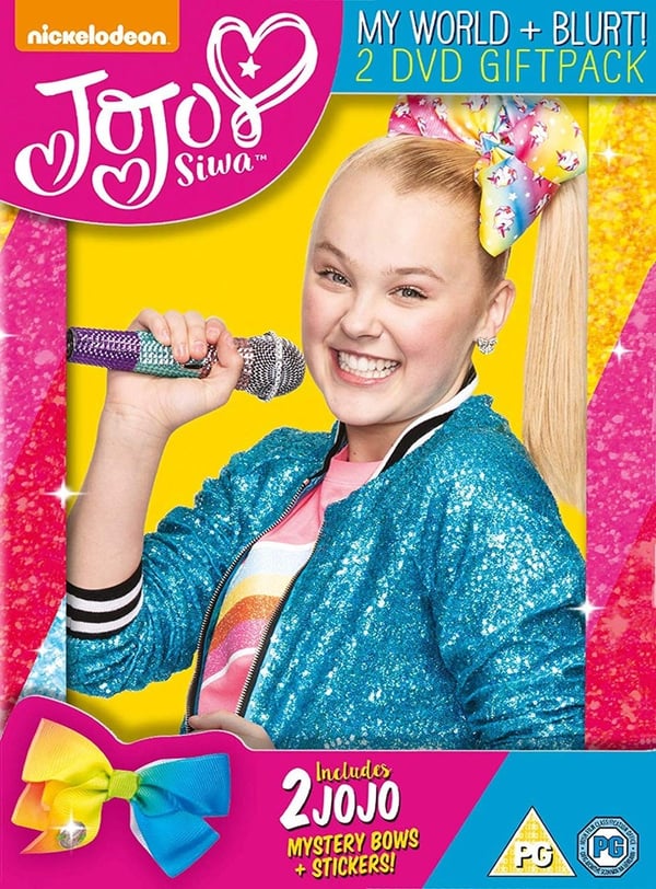 Jojo Siwa Gavesett: Blurt/My World & BFF Bows DVD