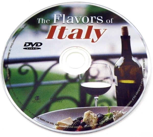 The Flavors of Italy: Kulinarisk Reise DVD (2004)