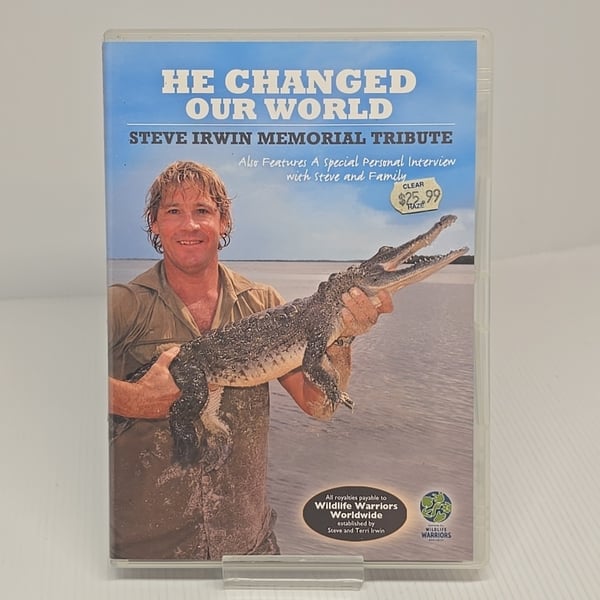 He Changed Our World: Steve Irwin Minnehyllest DVD (2006)