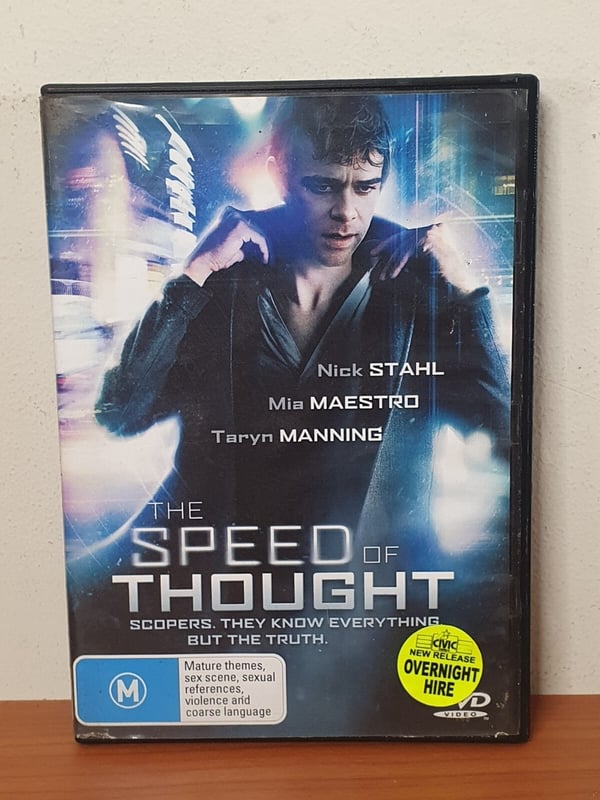 The Speed Of Thought - Nick Stahl DVD (2011)