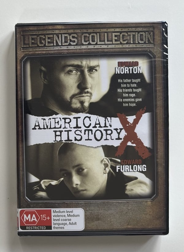 American History X DVD (1999) Norton & Furlong American History X DVD (1999) Norton & Furlong