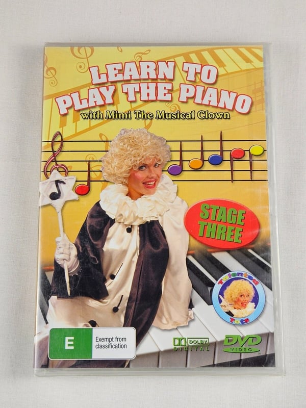 Lär dig spela piano med Mimi, Steg 3 – DVD (Region ALL)