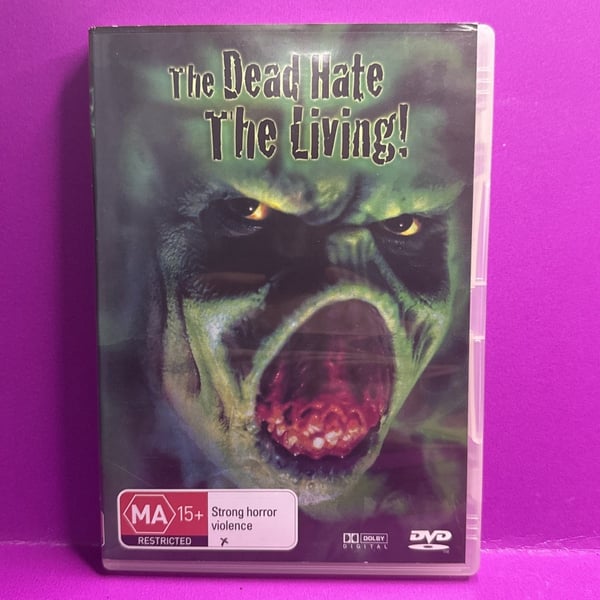 The Dead Hate The Living DVD - Kauhuelokuva