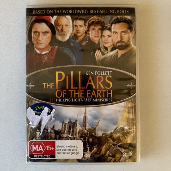The Pillars of the Earth: Den komplette miniserie DVD (2010)