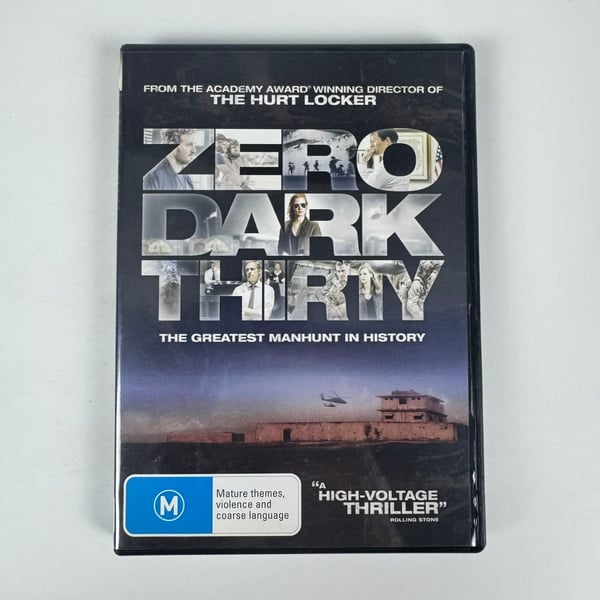 Zero Dark Thirty (2012) DVD - Jessica Chastain, Jason Clarke
