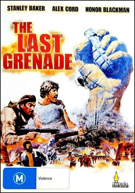 The Last Grenade: Krigsaction DVD med Stanley Baker, Alex Cord, Honor Blackman