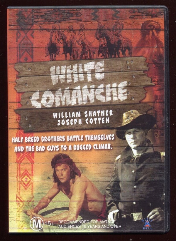 White Comanche - DVD med William Shatner & Joseph Cotten (1968)