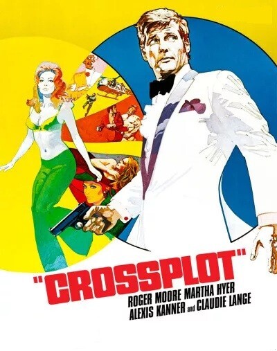 Crossplot (1969) DVD med Roger Moore