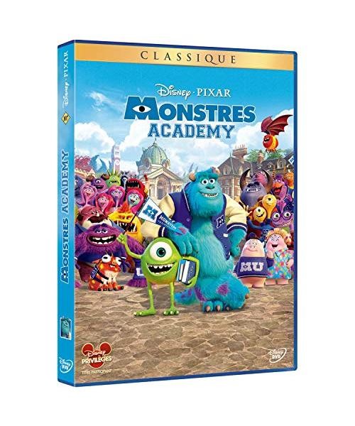 Monstres Academy DVD