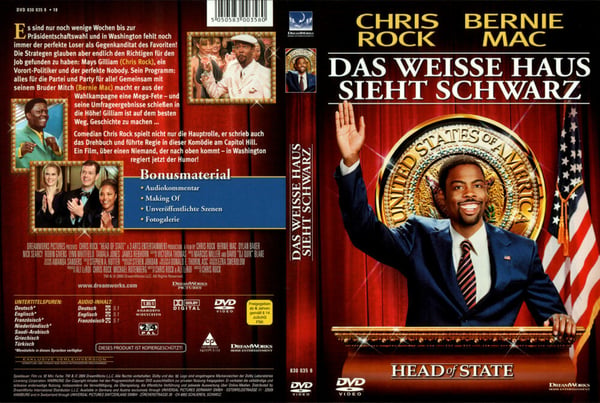 Det Hvide Hus Ser Sort - Head of State - Chris Rock DVD