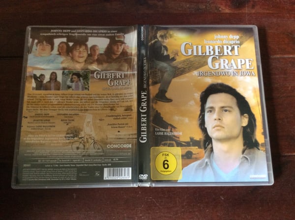 Gilbert Grape – DVD med Johnny Depp, Leonardo DiCaprio