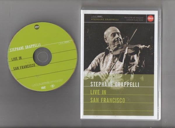 Stéphane Grappelli ~Live in San Francisco~ DVD