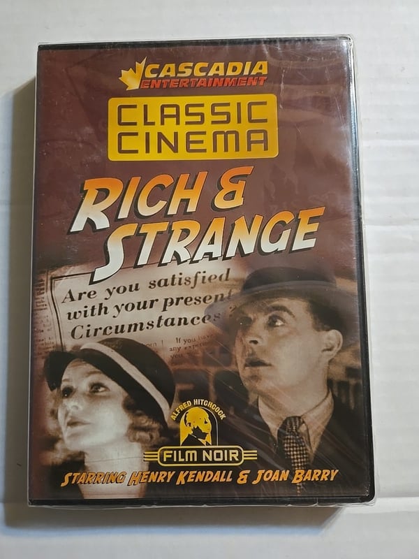 Rich and Strange (1931) - Alfred Hitchcocks klassiker på DVD