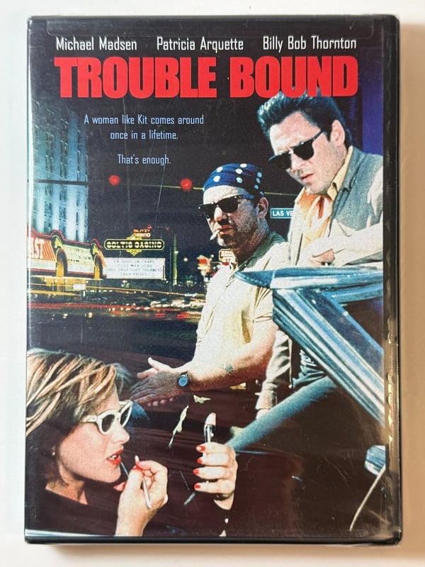 Trouble Bound (1993) med Michael Madsen & Patricia Arquette – DVD