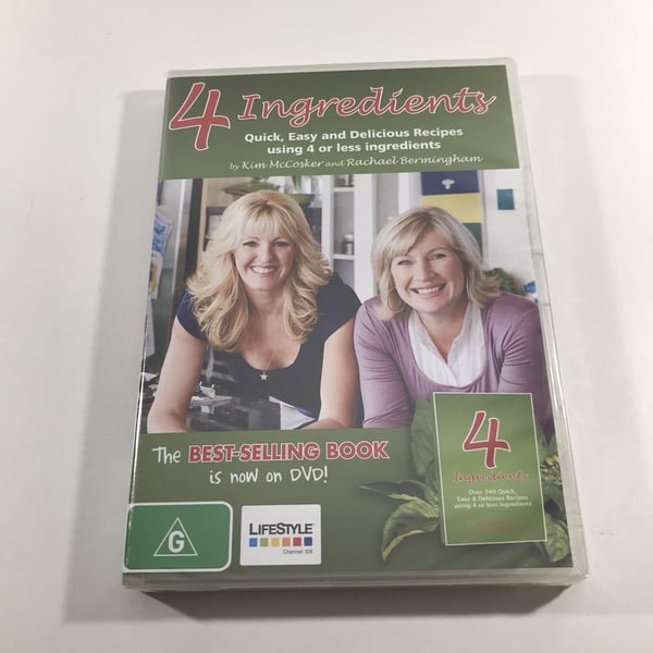 4 Ingredients TV-serie med Kim McCosker DVD