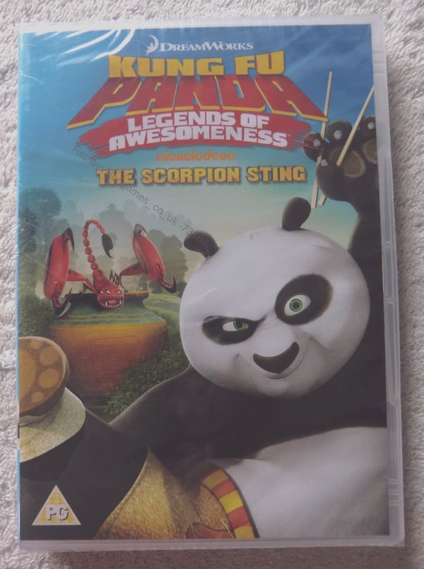 Kung Fu Panda Legendoja Mahtavuudesta DVD
