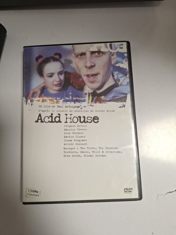 ACID HOUSE / IRVINE WELSH / PAUL MCGUIGAN / INDIE CINEMA DVD