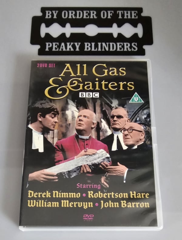 ALL GAS AND GAITERS Derek Nimmo DVD