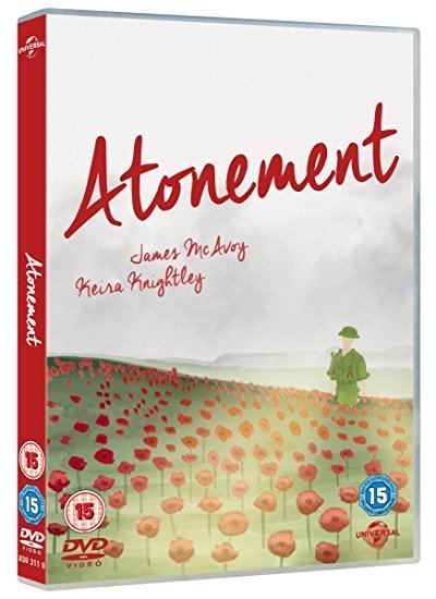 Atonement Klassisk Film med James McAvoy Kiera Knightley DVD