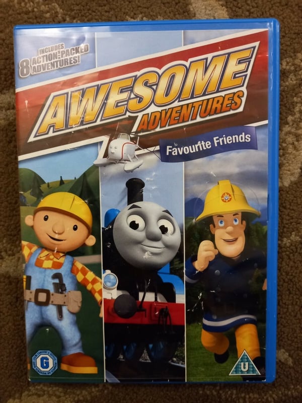 Awesome Adventures: Favourite Friends DVD (Thomas, Bob) - 8 episoder