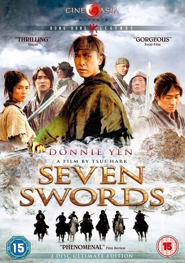 Seven Swords – DVD med Donnie Yen (UK-utgave)