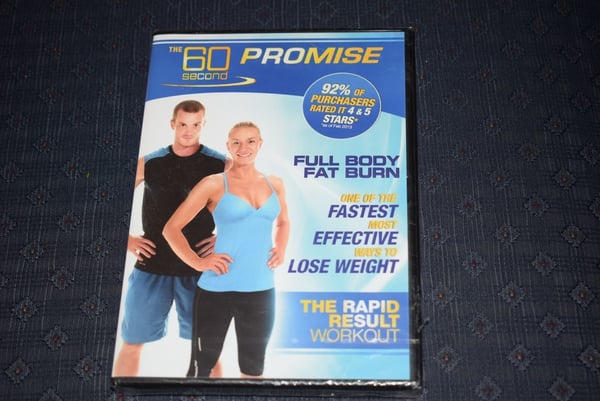 The 60 Second Promise - Workout Body Tone Sculpt Fat Blaster - DVD