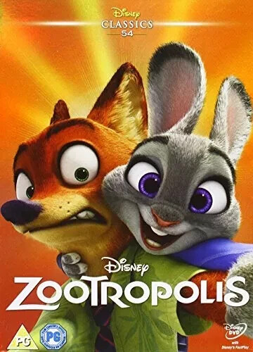 Zootropolis Disney Film DVD med O-Ring Sleeve