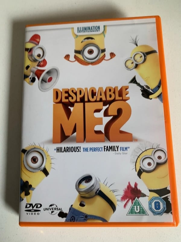 Itse ilkimys 2 DVD – U-luokitus, Hilpeä