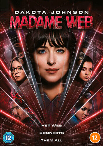 Madame Web DVD (2024) med Dakota Johnson