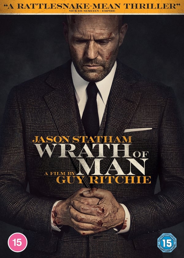 Wrath of Man DVD, Laz Alonso, Chris Reilly, Rocci Williams