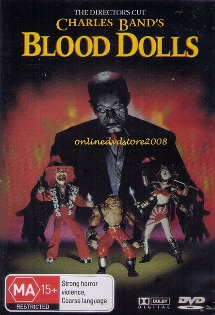 Blood Dolls Horror DVD med Kristopher Logan och Debra Mayer