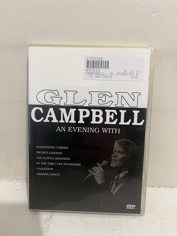 Glen Campbell: An Evening With Glen Campbell DVD (1983)
